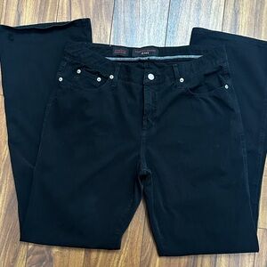 Fabrizio Gianni Men's Black Straight Jeans 35 x 33